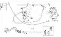 Rear brake caliper