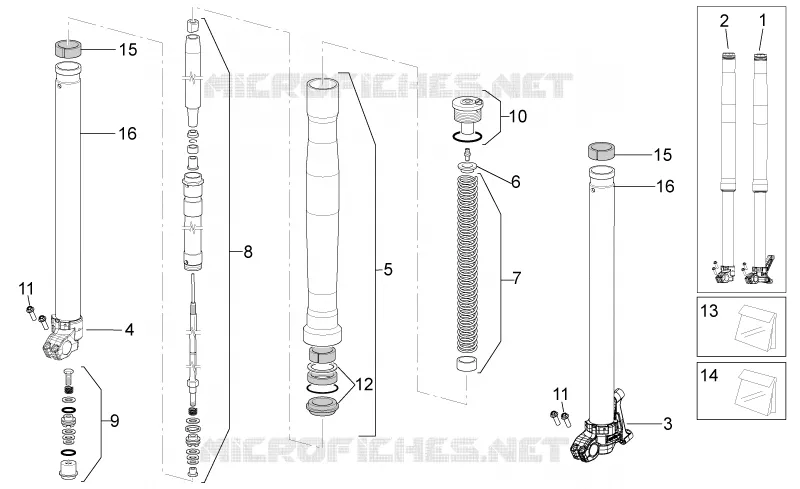 Front fork II