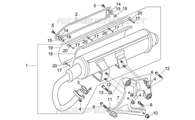 Exhaust unit