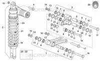 Rear shock absorber
