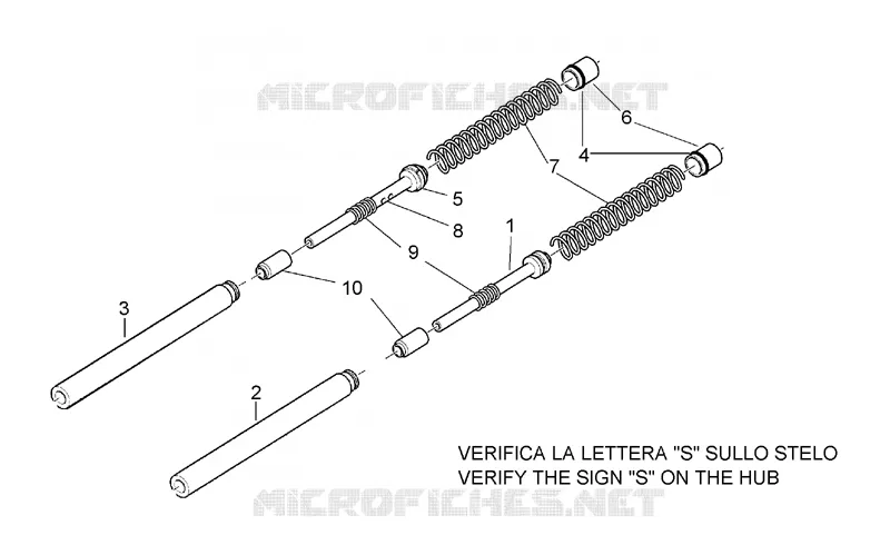 Front fork - Sleeves