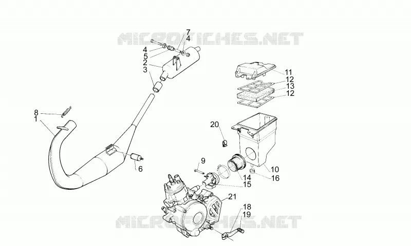 Exhaust unit