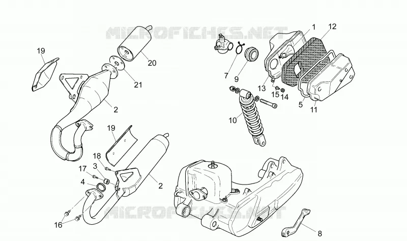 Exhaust unit