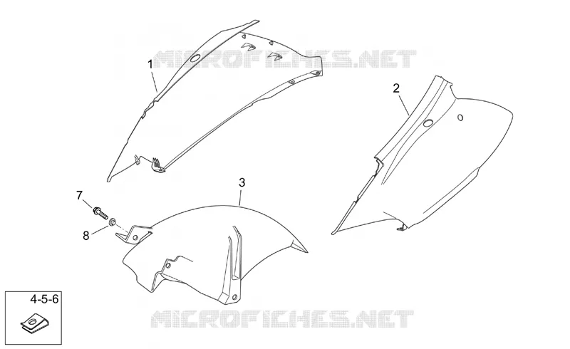 Rear body I