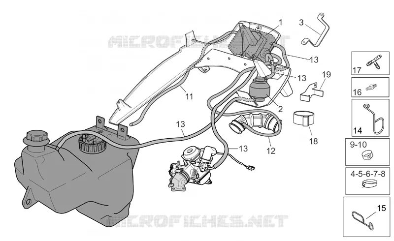 Fuel vapour recover system