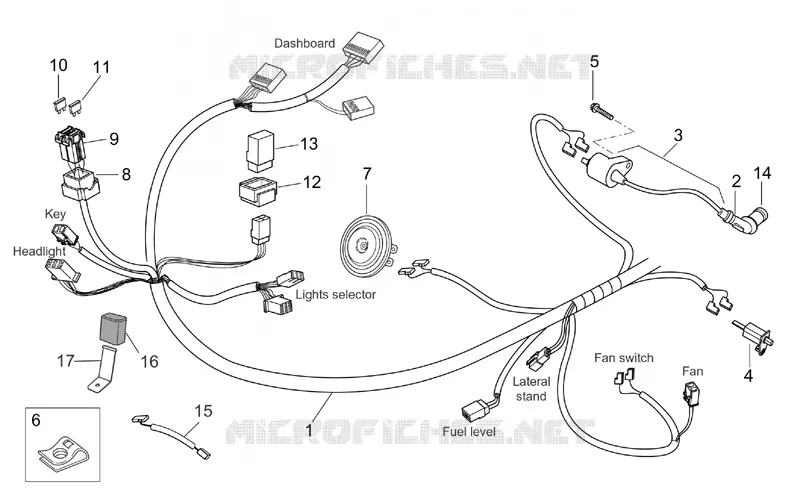 Front electrical system