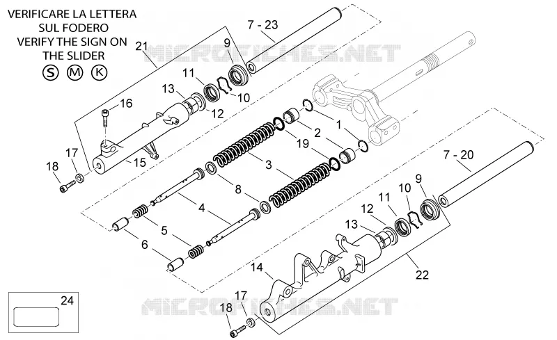 Front fork II