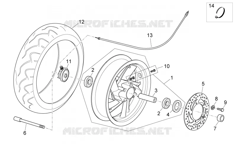 Front wheel