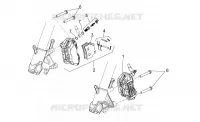 Front brake caliper