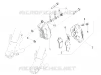 Front brake caliper