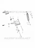 Rear suspension - Shock absorber/s