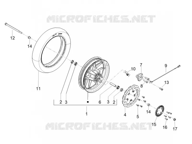 Front wheel