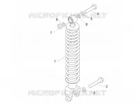 Rear suspension - Shock absorber/s