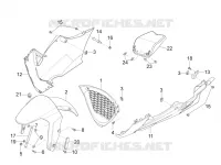 Front mudguard-Puntale