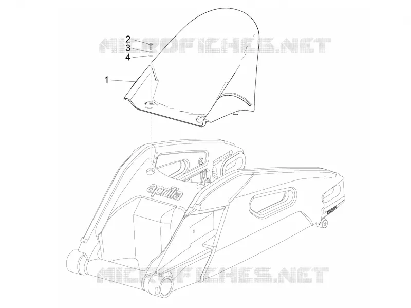 Rear mudguard