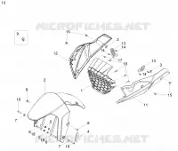Front mudguard-Puntale