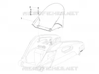 Rear mudguard