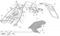 Rear mudguard