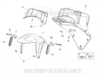 Front mudguard-Puntale