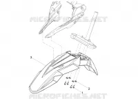 Front mudguard-Puntale